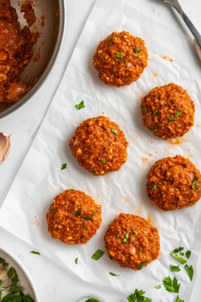 Spicy Chicken Patties​ Step 1