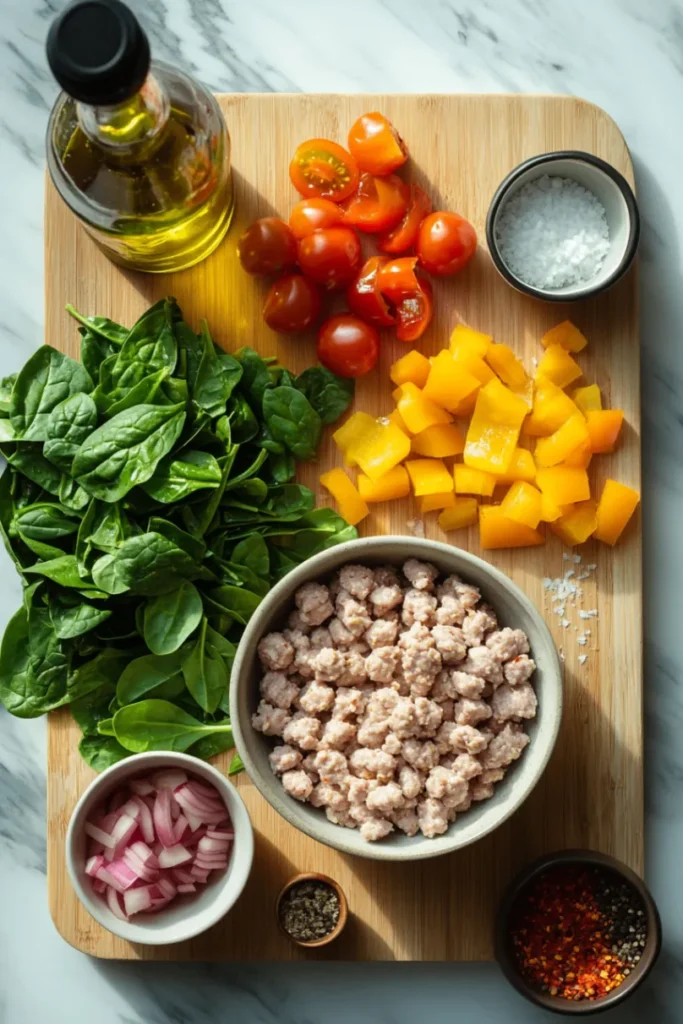 ground italian chicken sausage​ Ingredients