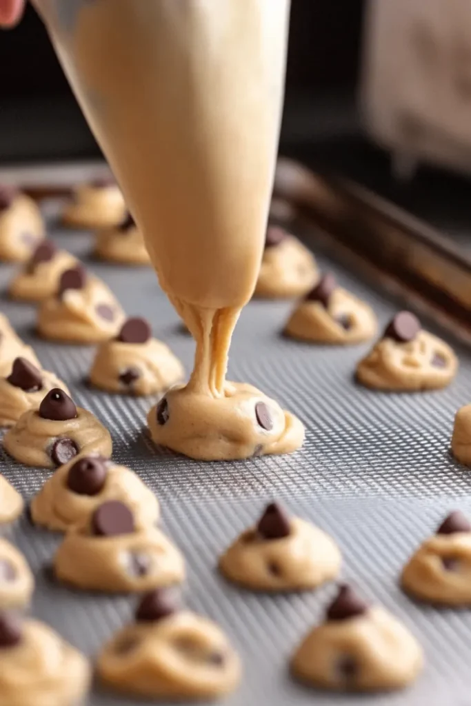 mini chocolate chip cookies​ step 2